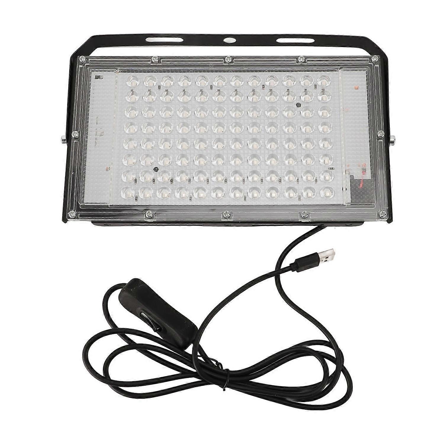Led-schwarzlicht 395 Nm, Ip66 Wasserfest, Mit Tastensteuerung, Usb-anschluss, Schwarzes Partylicht Für Körperbemalung