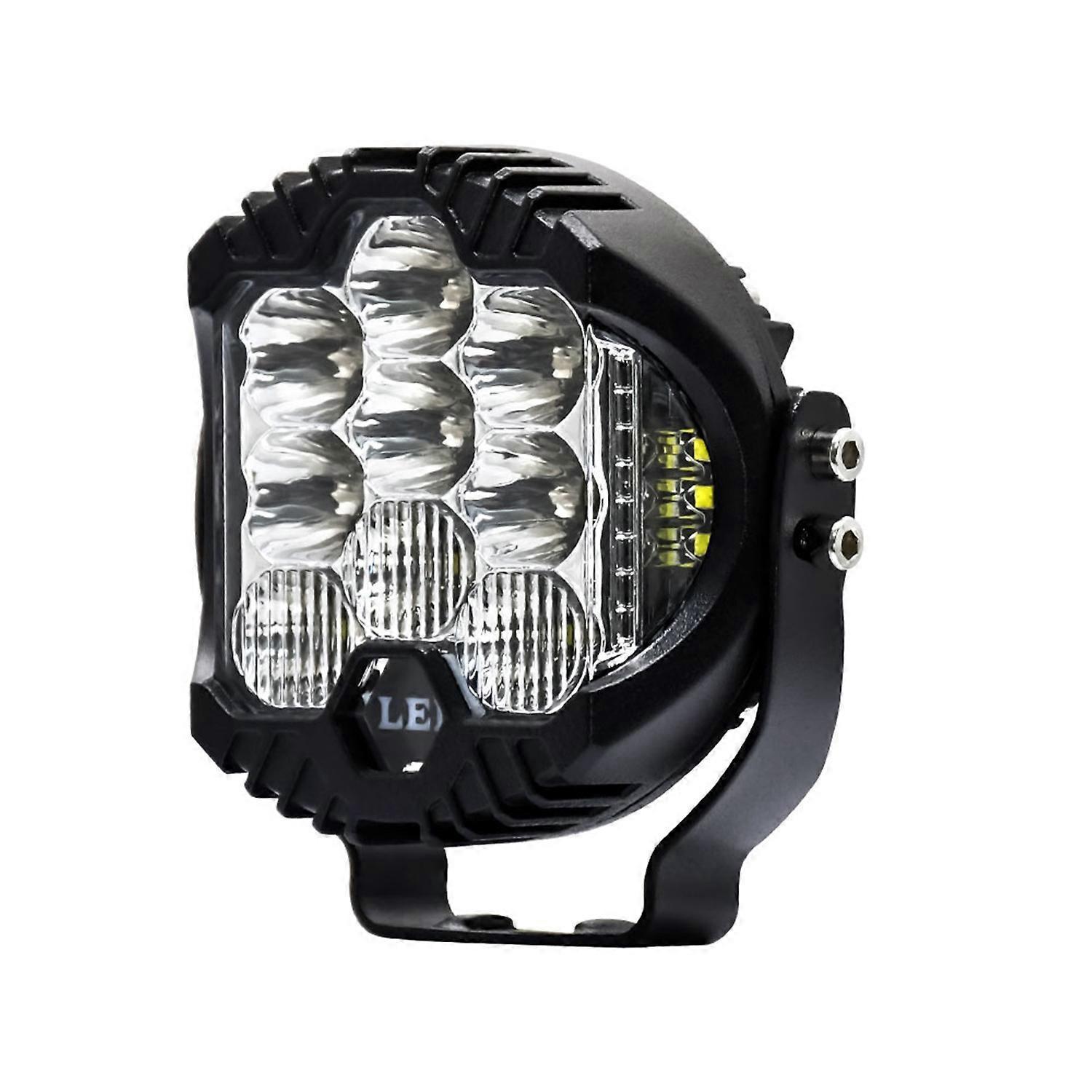 Stück 3-zoll-led-fahrscheinwerfer 75 W 15000 Lm Arbeitsscheinwerfer Spot-flutlicht-kombinationsstrahl Nebelscheinwerfer Offroad-fahrscheinwerfer