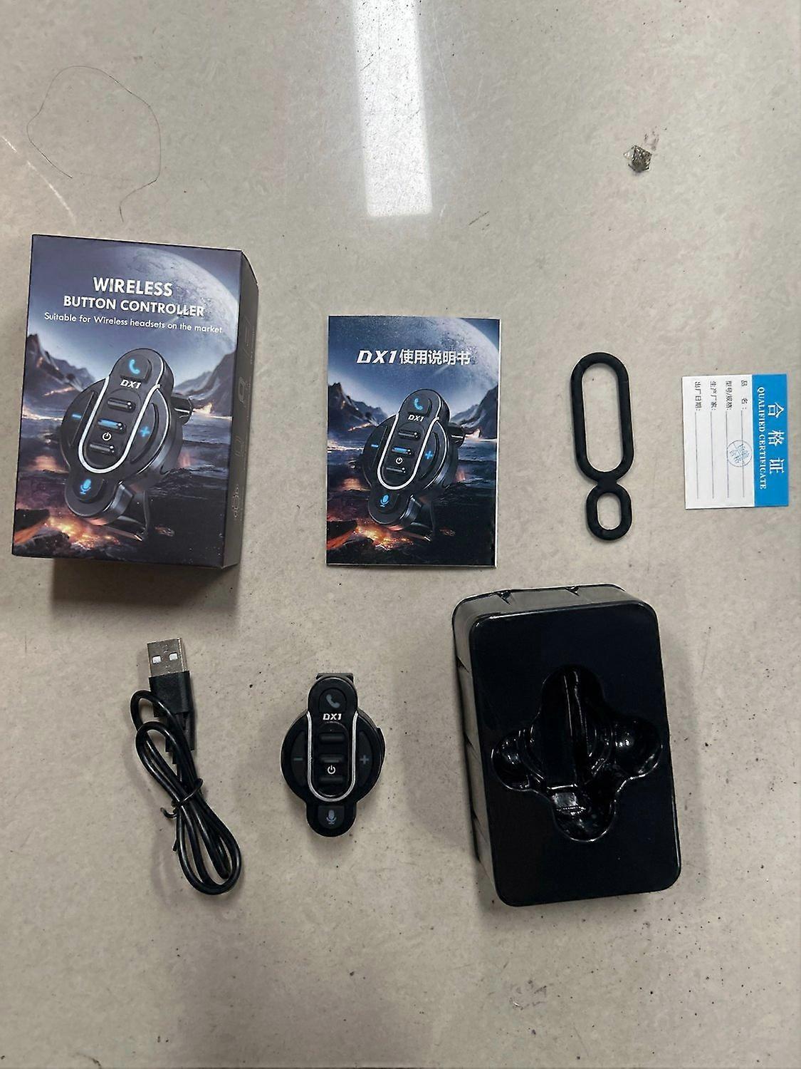 Motorrad-bluetooth-controller, Lenkerfernbedienung, Wasserdicht, Anruf- Und Musiksteuerung, Sprachassistent, Medienfunktion