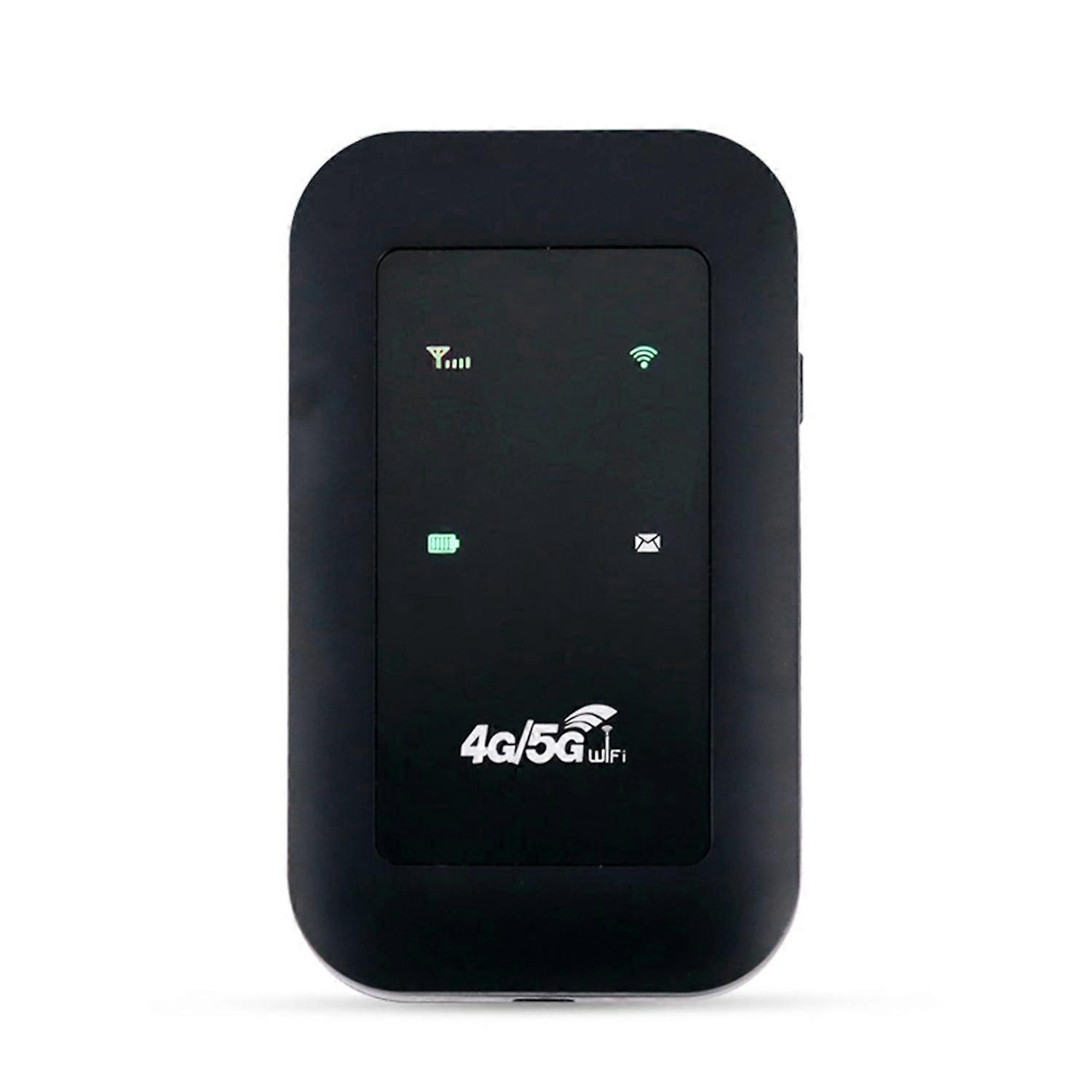 Tragbarer Mobiler Wlan-hotspot Mit Led-display, Unterstützt Bis Zu 10 Benutzer, Multifunktionskarte, Hohe Geschwindigkeit