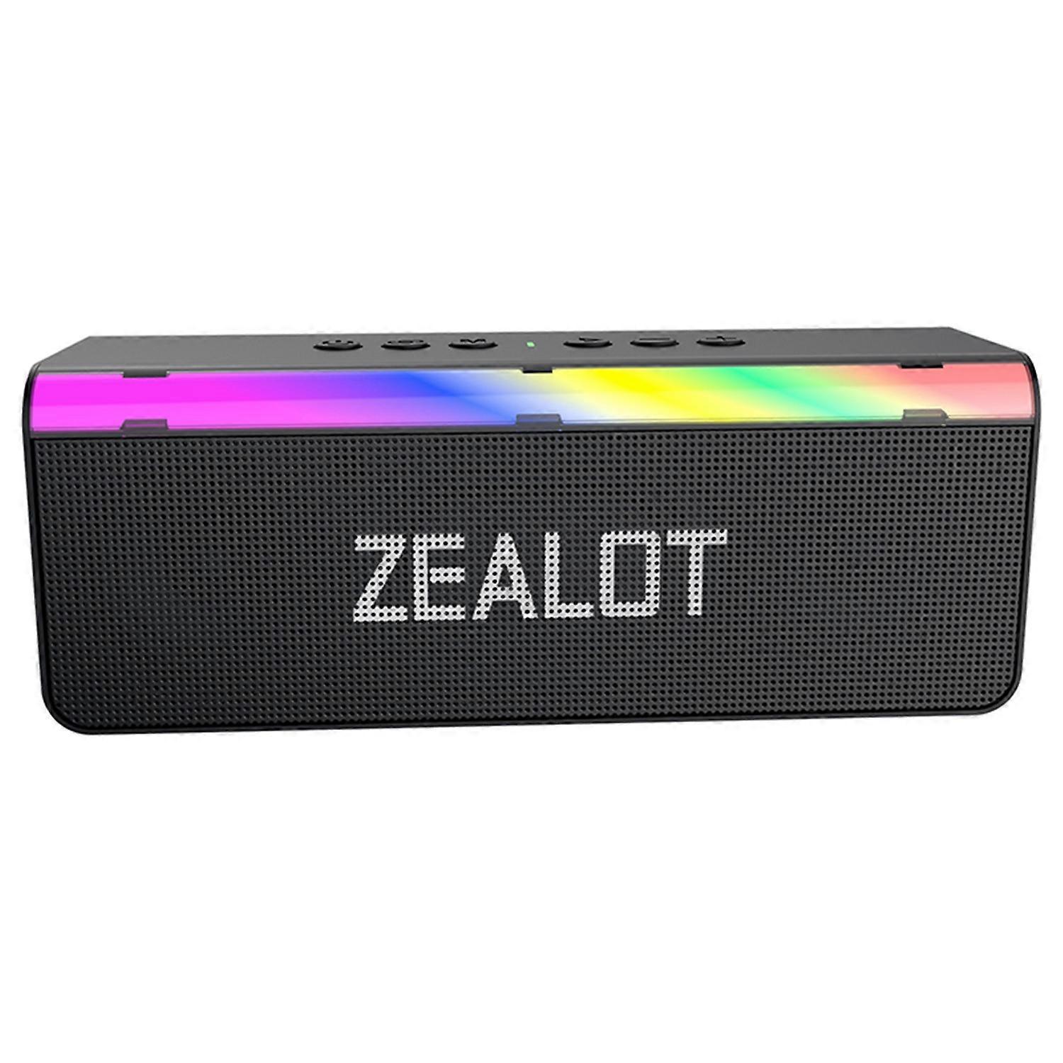 S72 Bt Kabelloser Stereo-lautsprecher Mit 20 W Starkem Sound Und Farbenfrohen Led-leuchten – Tragbar