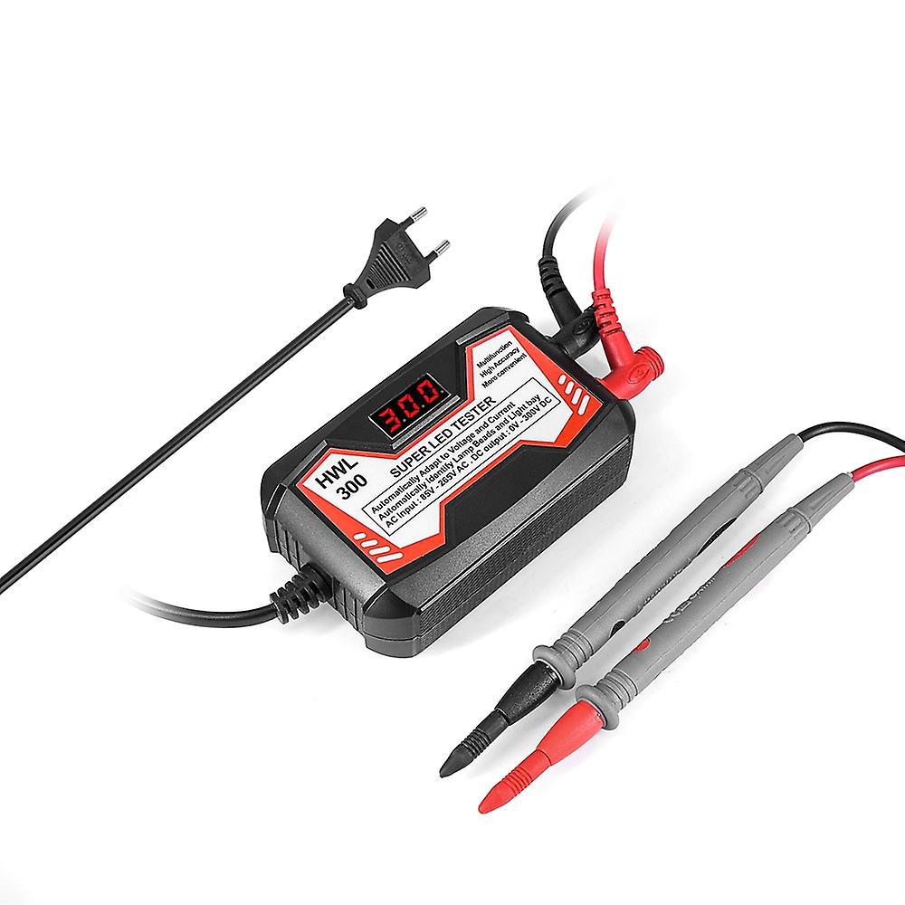 Ac85v-265v 18w Led-tester, Tv-hintergrundbeleuchtungstester, Lcd-tv-wartungsgerät, Mehrzweck-led-tester, S-eu-stecker, Schwarz