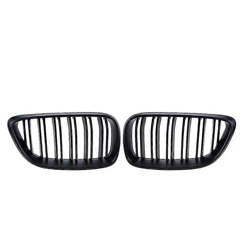 Passend Für Bmw 2er F22 F23 F87 M2 2014–2018, Schwarzer Frontstoßfänger Mit Nierengrill, Lufteinlassgitter Und Kühlergrill – Mattschwarz