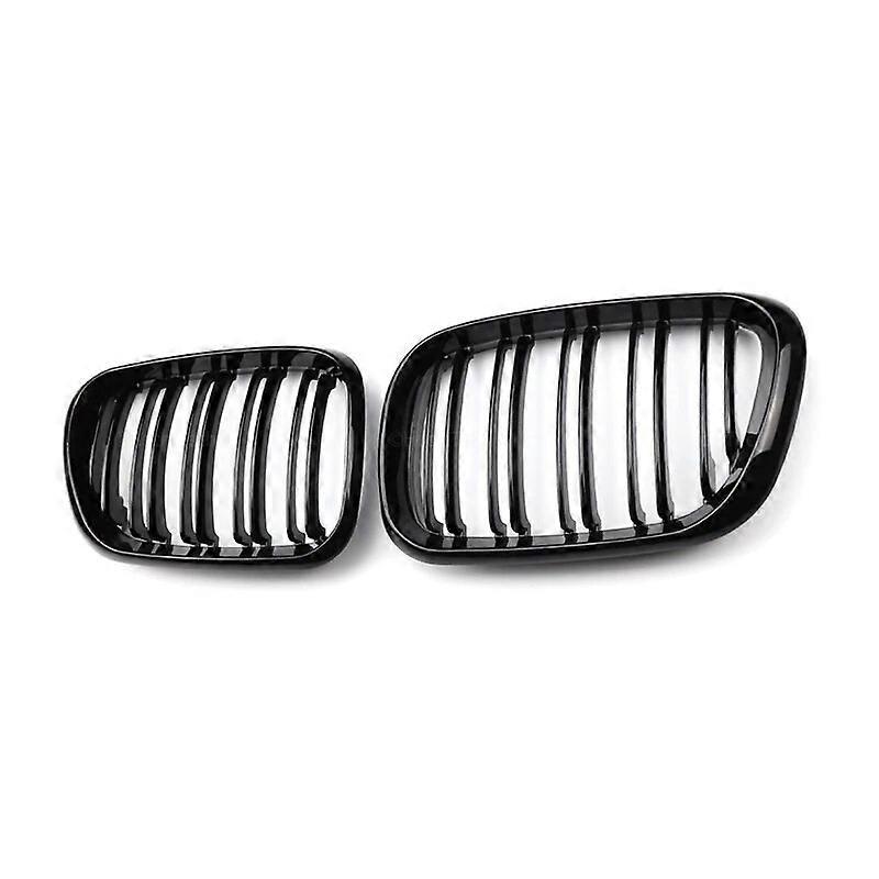 Frontstoßstangengrill Im Rennstil Für Bmw X3 F25 Und X4 F26 (2014–2018), Doppellamellen-ersatzgrill – Schwarz