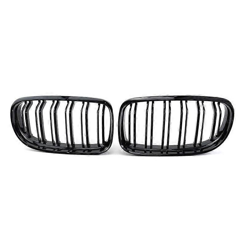 Frontstoßstangengrill „nierengrill“ Für Bmw 3er F30 F31 F35 (2012–2018), Doppellamellen-ersatzgrill – Schwarz