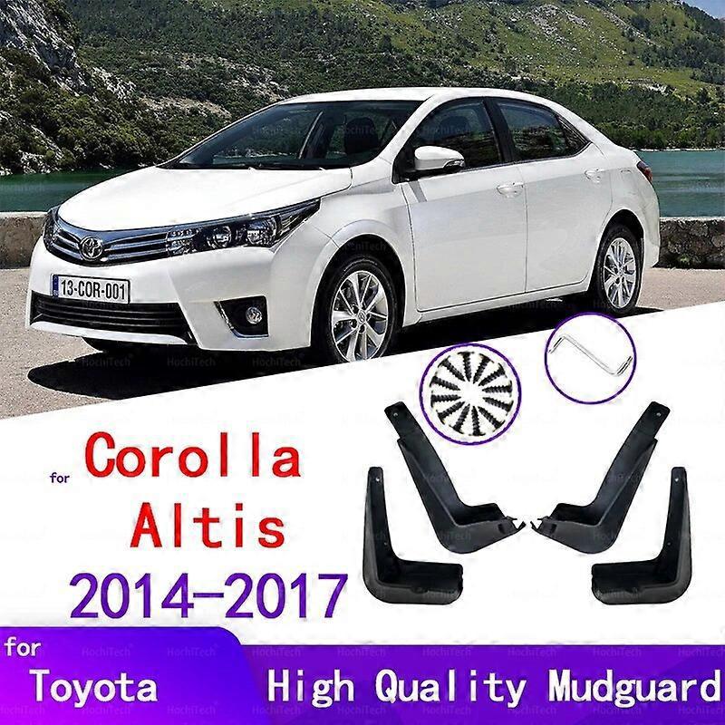 Schmutzfänger Für Toyota Corolla Altis E170 (2014–2017) – Schwarz