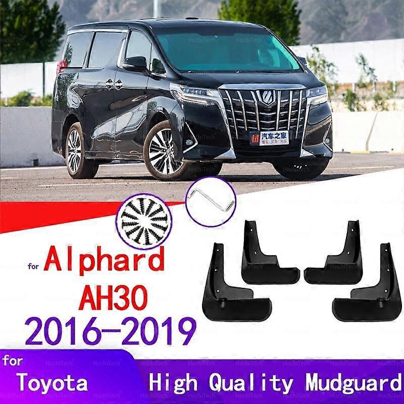 Kotflügel-schmutzfänger Für Toyota Alphard Ah30 (2016–2018) – Schwarz