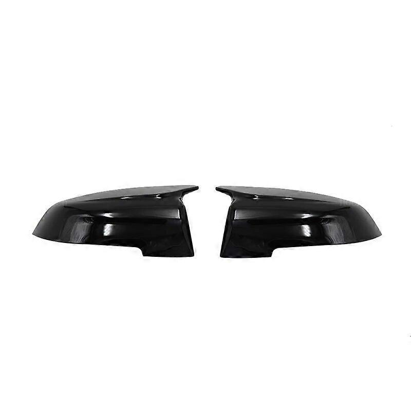Hochwertige Außenspiegelkappe Im M-stil Für Bmw 5er, 6er, 7er, 5gt, F10, F11, F07, F06, F12, F13, F01, F02 – Schwarz