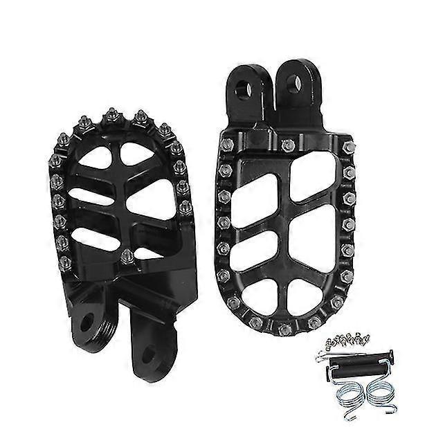 Motorrad-fußrasten Für Honda Xr650l, Xr650r, Xr600r, Xr600, Xr650, Xr 650l, 650 Lr, 650r – Schwarz