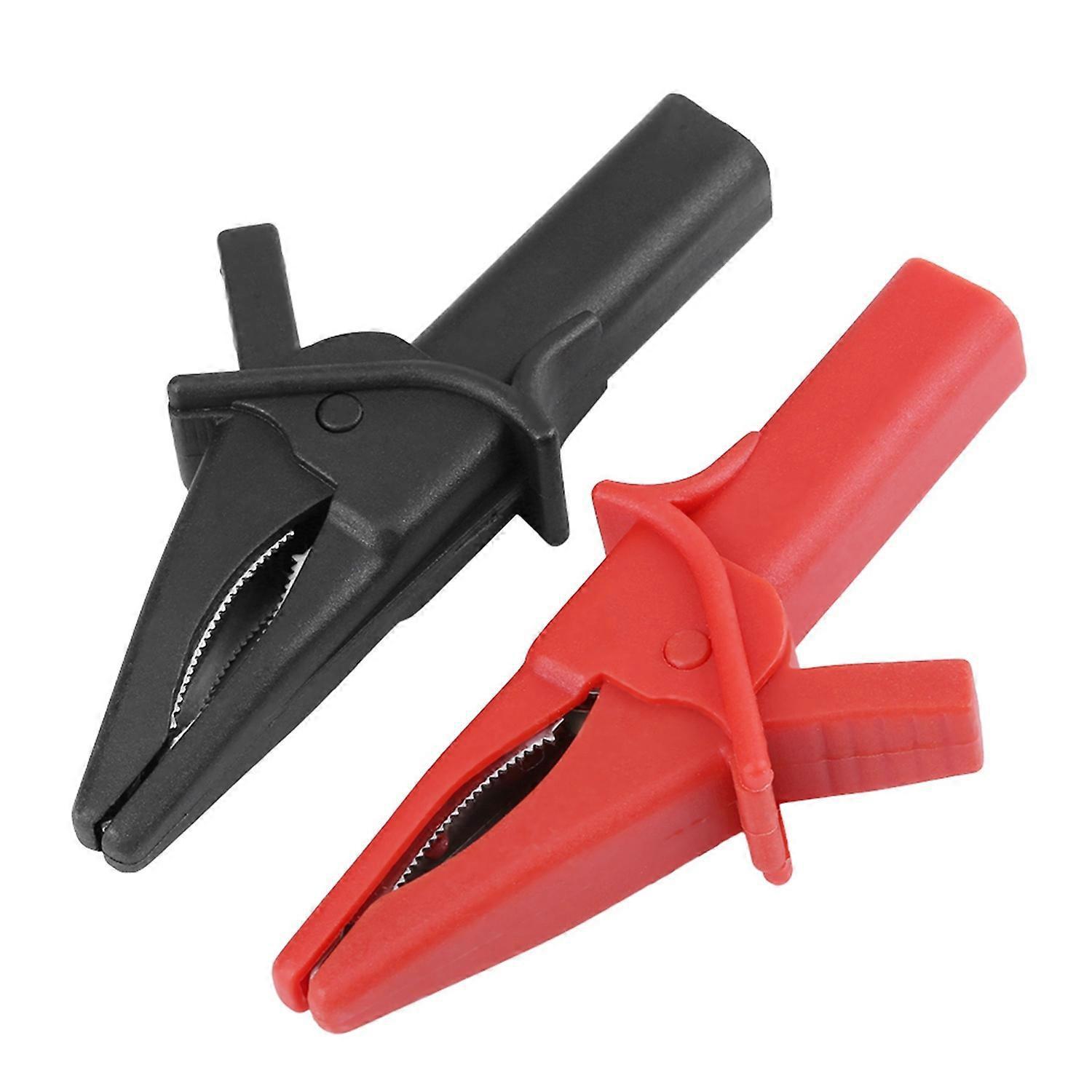 Stück Dso3064 Ht18a Große Krokodilklemmen (rot/schwarz) Für Oszilloskop