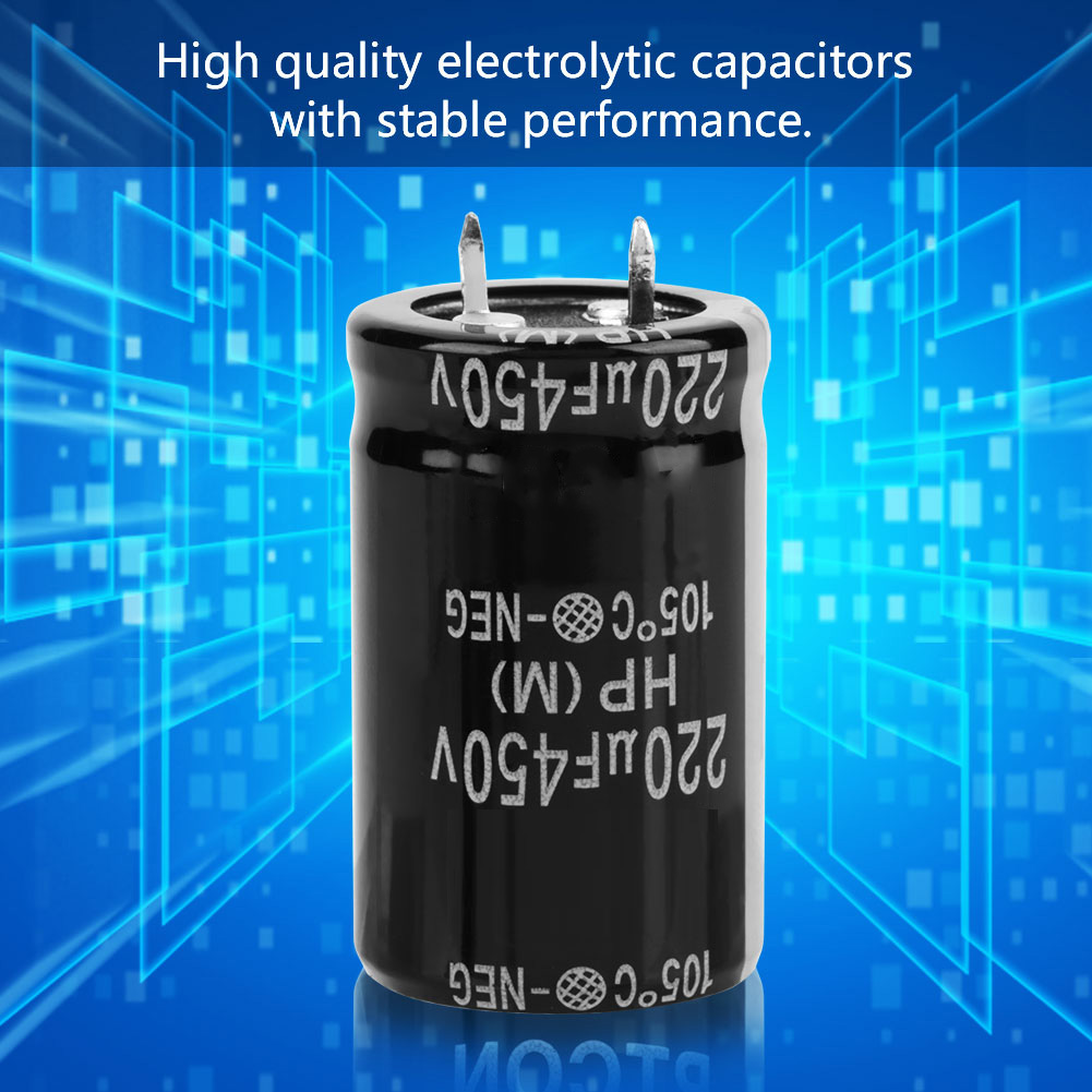 10 Stück 450 V 220 Μf Radial-elektrolytkondensatoren-set, Elektronikbauteil-kit, 25 X 40 Mm