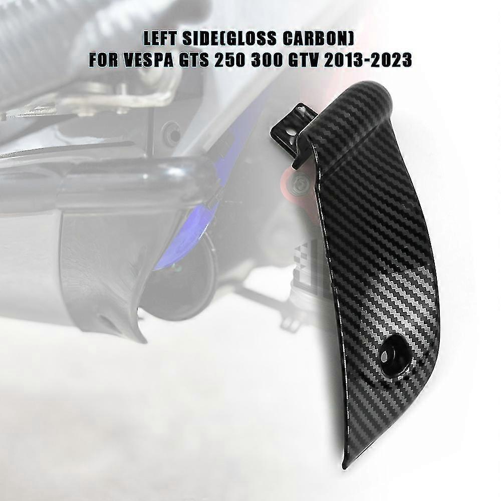 Heckspoiler-abdeckung Aus Abs-kunststoff In Carbon-schwarz Für Vespa Gts 250 300 Gtv (2013–2020, 2022, 2023) – 1 Stück Links