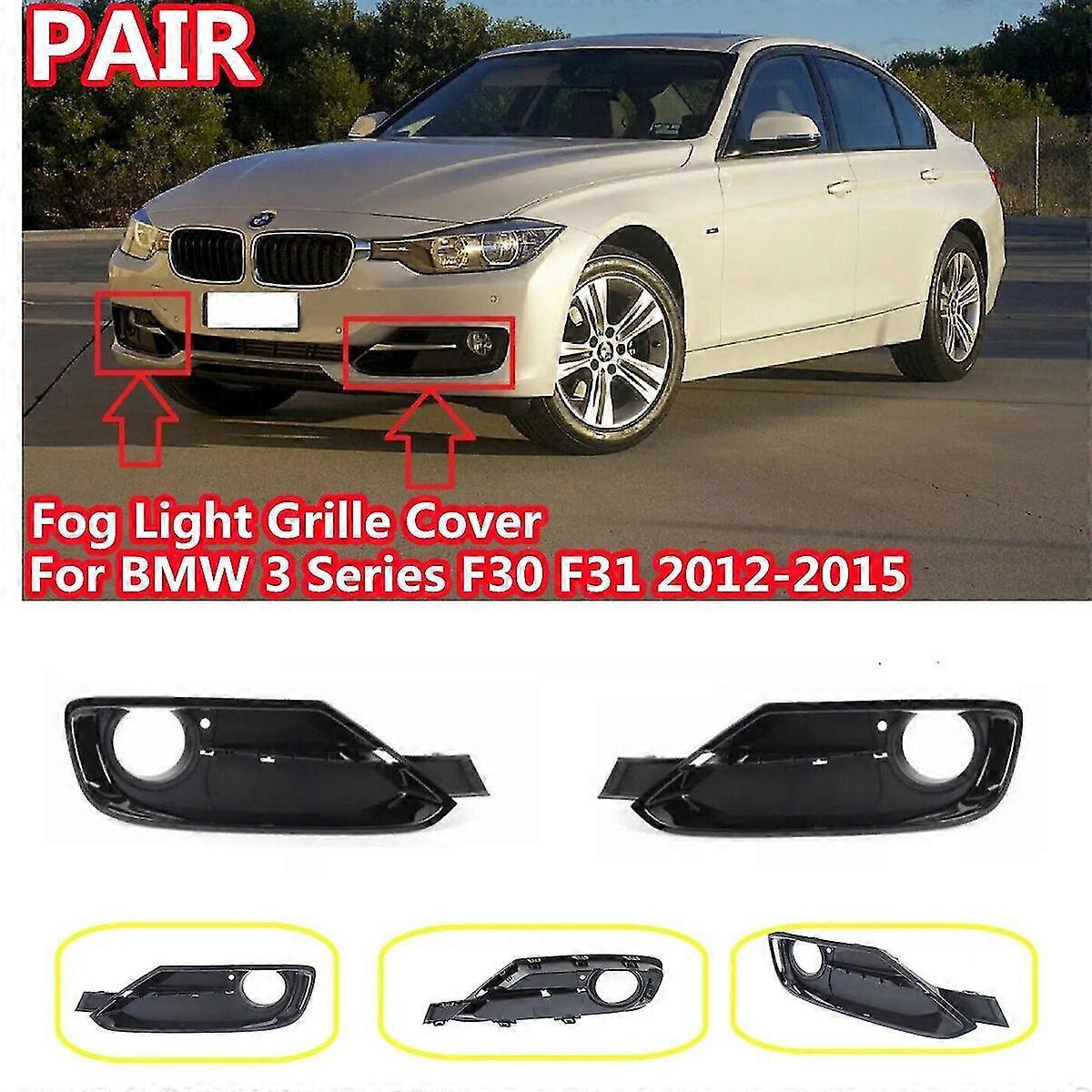 Frontstoßstangen-nebelscheinwerfergitterabdeckung Für Bmw 3er F30 F31 2012 2013 2014 2015 Frontgrillabdeckung Zierleiste 51117300737 51117300738--