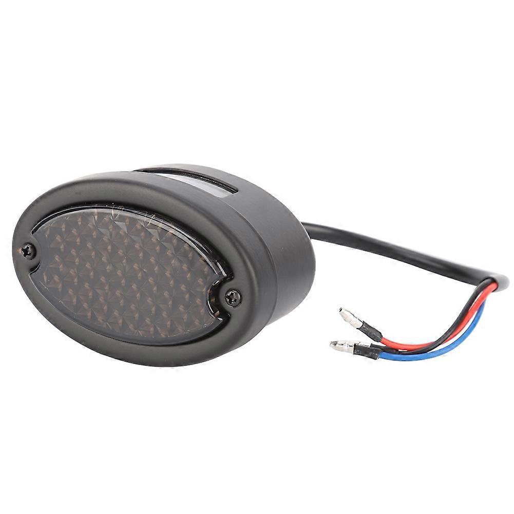 Motorrad-retro-led-rücklicht Mit Blinker, Bremslicht, Kennzeichenbeleuchtung Und Getönter Linse