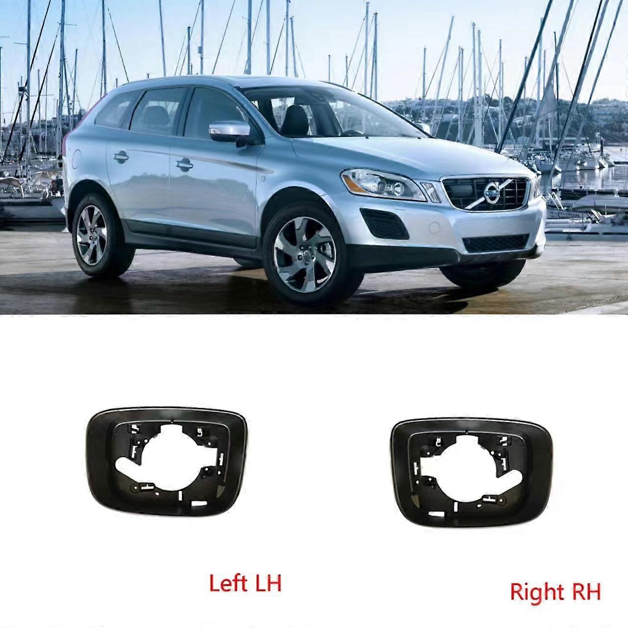 Passend Für Volvo Xc60 (baujahre 2009–2013): Außenspiegelgehäuse, Außenspiegelrahmen, Reflektorgehäuse – Schwarz, Links