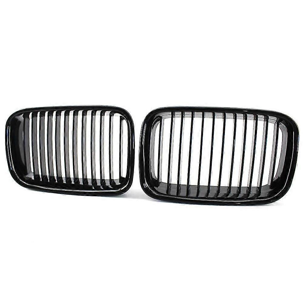 Schwarzer Kühlergrill Aus Abs Für Bmw E36 1994–1996 318i, 323i, 325i, 320i, 328i, M3 – Hochglanzschwarz