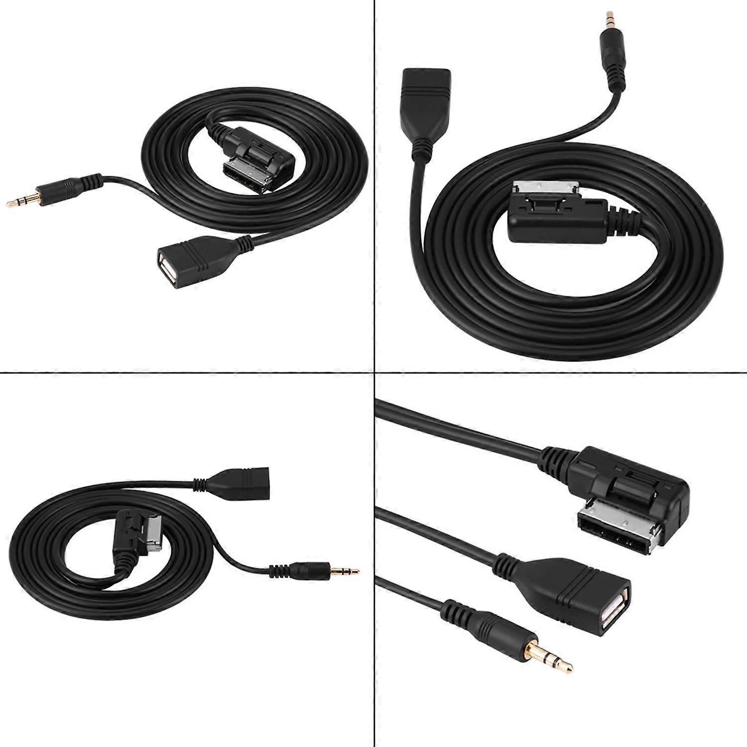 Aux-usb-adapterkabel Für Mercedes-benz C63 E200l Cls Es Ml-klasse