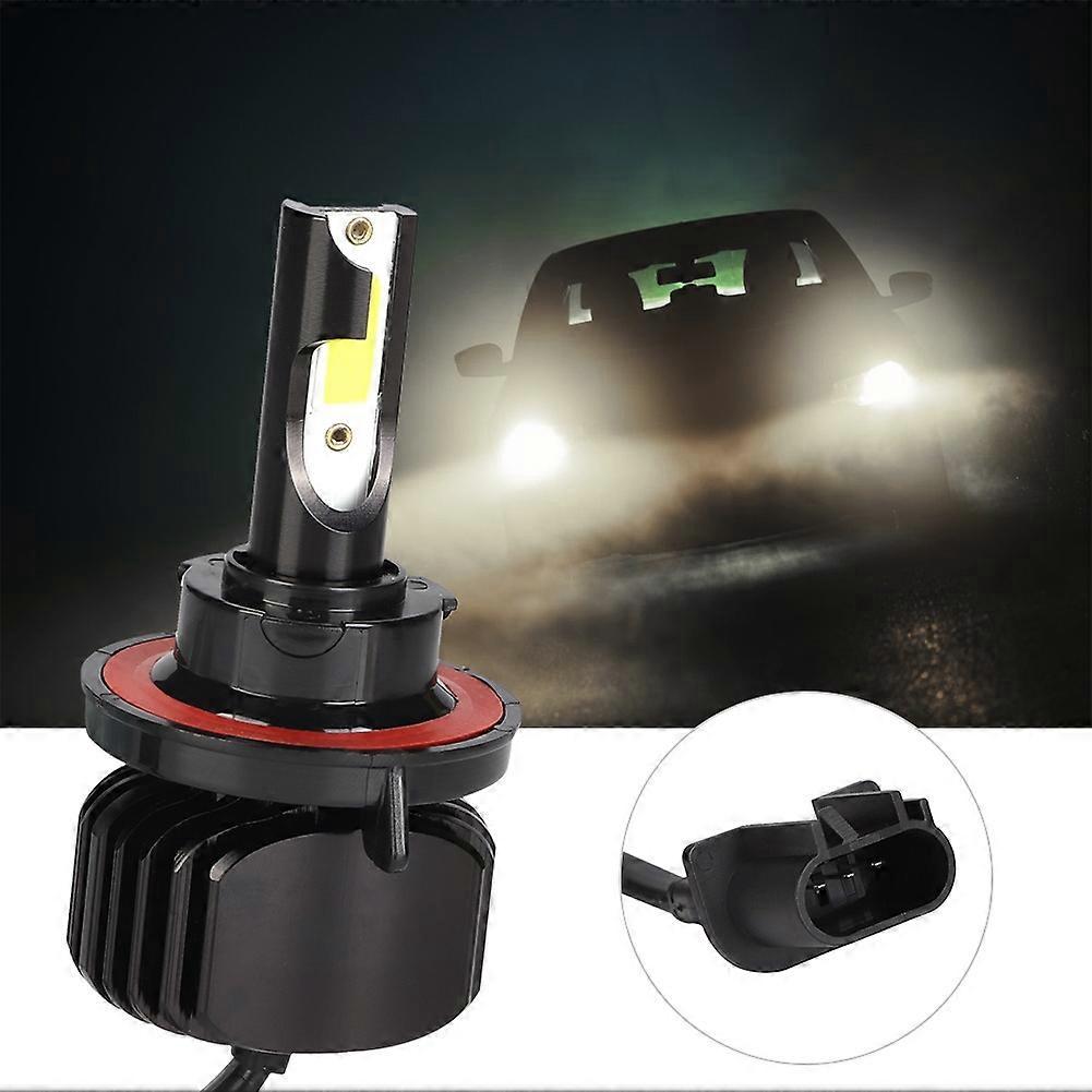 2 Stück H13 60w Led Aluminium Autoscheinwerfer Mini-scheinwerfer Integrierter Autoscheinwerfer L5
