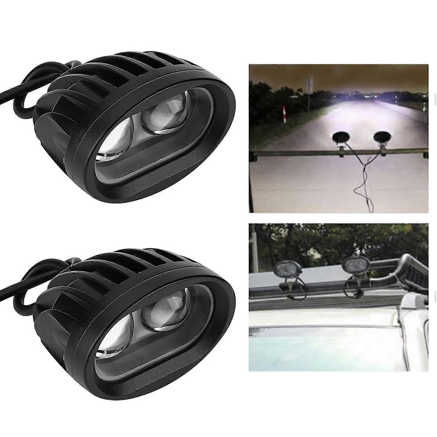 2 Stück Universelle 20w Led-spotscheinwerfer Für Auto, Lkw Und Suv, Weißes Licht