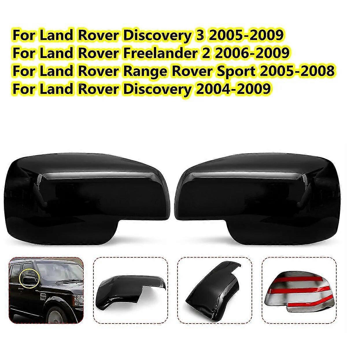 Paar Außenspiegelkappen Für Land Rover Sport Discovery 3 Freelander 2 2004-2009