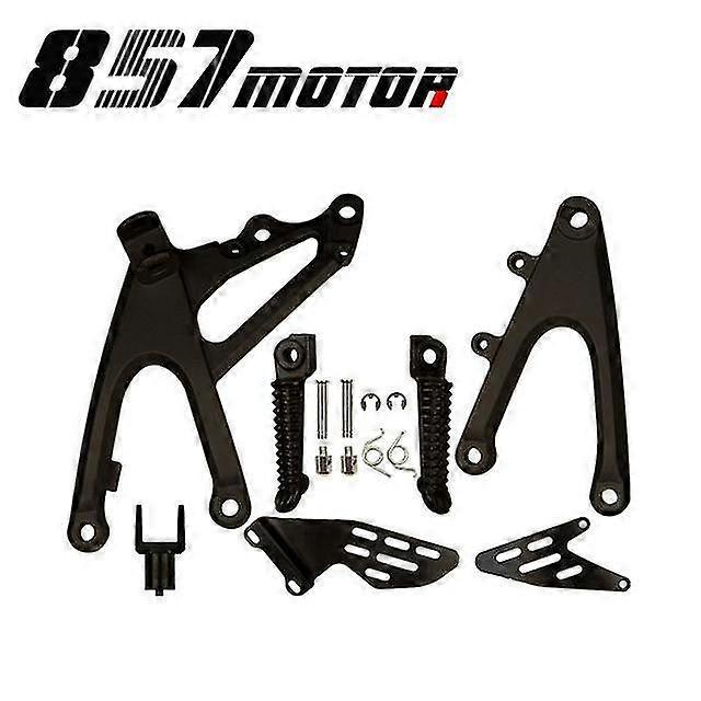 Vordere Fußrasten, Fußstützen, Pedale, Halterung Für Yamaha Yzf-r1, Yzfr1, R1 (2007–2008) – Schwarz