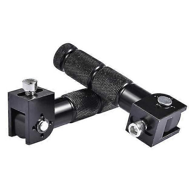 8-mm-universal-fußrasten, Klappbar, Für Motorräder, Fahrräder, Elektrofahrzeuge, Mopeds, Karts, Roller – Schwarz