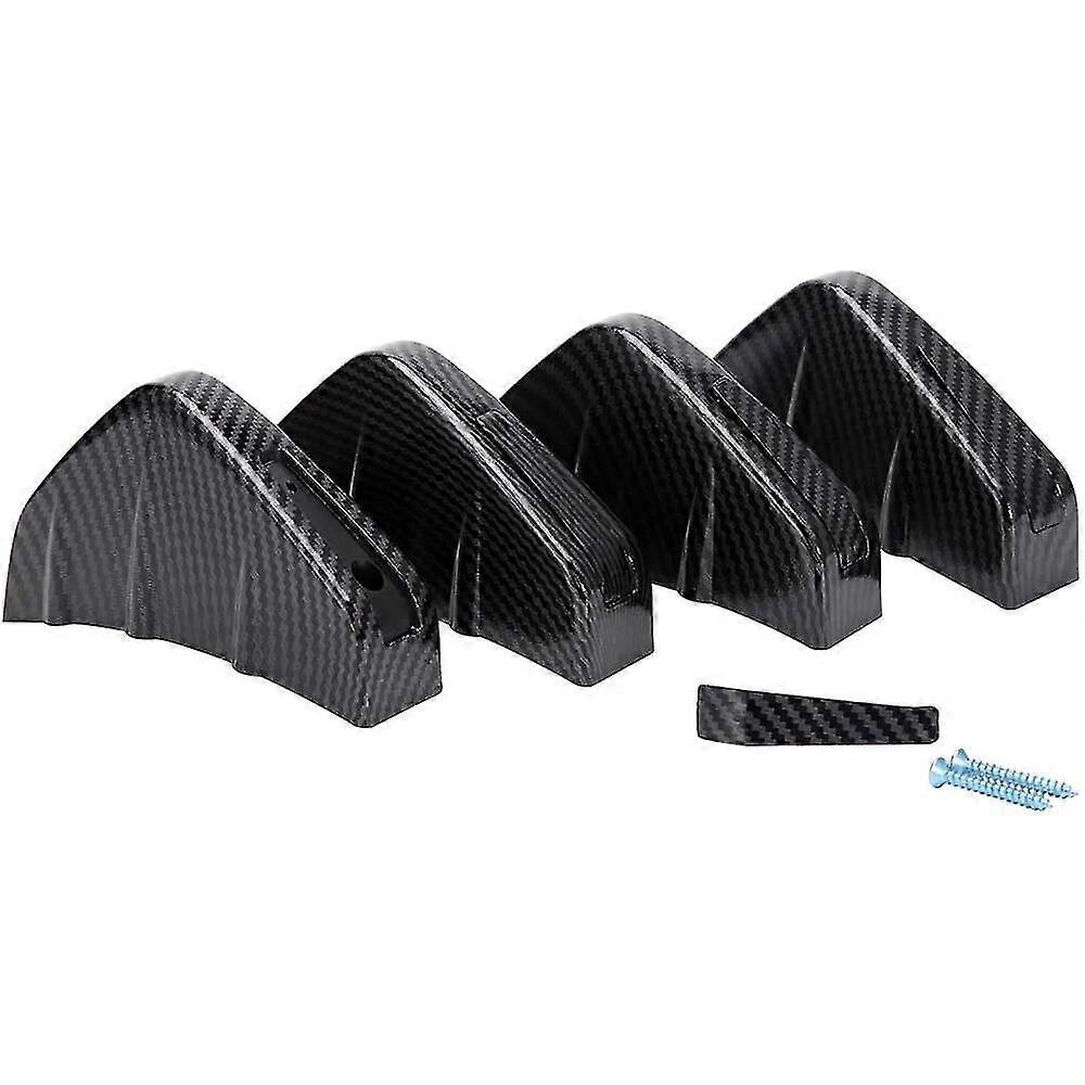 Heckstoßstangenlippe Für Nissan Maxima (2009–2015): Diffusor-splitter-spoiler Mit Haifischflossen-design, Anti-crash-funktion – Carbonfaser