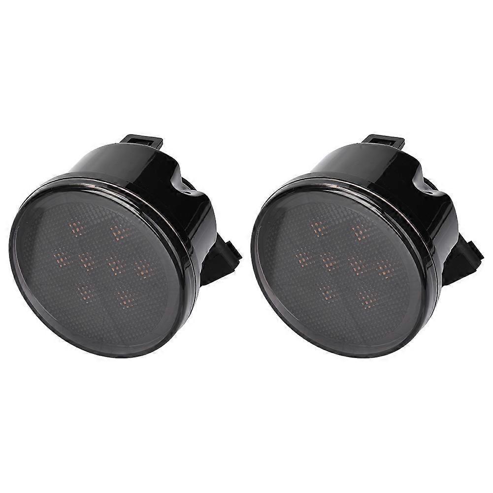 Paar Led-kotflügelblinker Und Seitenmarkierungsleuchten, Passend Für Jeep Wrangler Jk Jku 2007-2018