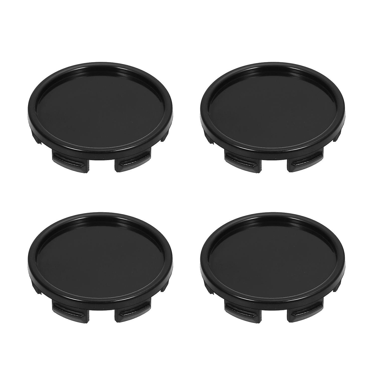 Stück 55-mm-radkappen, Universelle Radnabenkappen, Abs, Schwarz