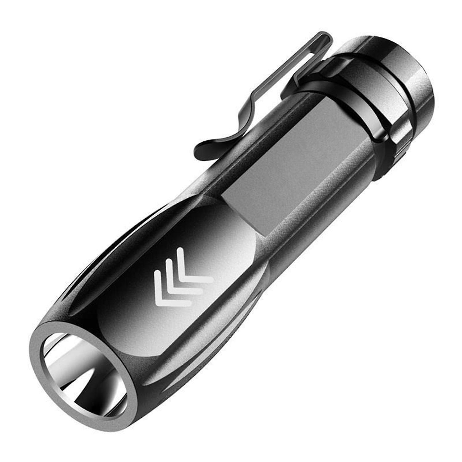 Leistungsstarke, Multifunktionale Usb-taschenlampe Mit Zoom Für Outdoor-camping