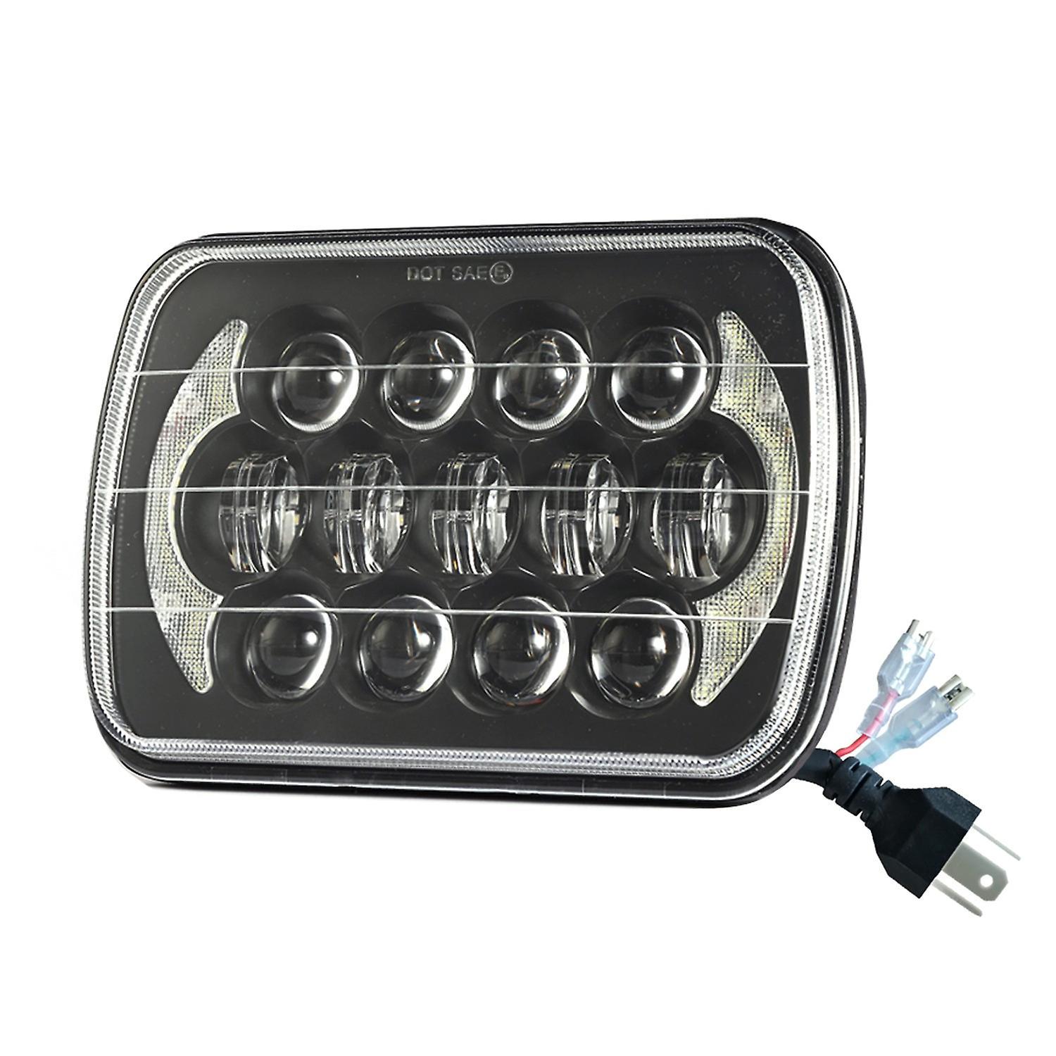 1 Stück Autoscheinwerfer 85w 5x7 Zoll 13 Led H4 Abblendlicht Fernlicht Tagfahrlicht