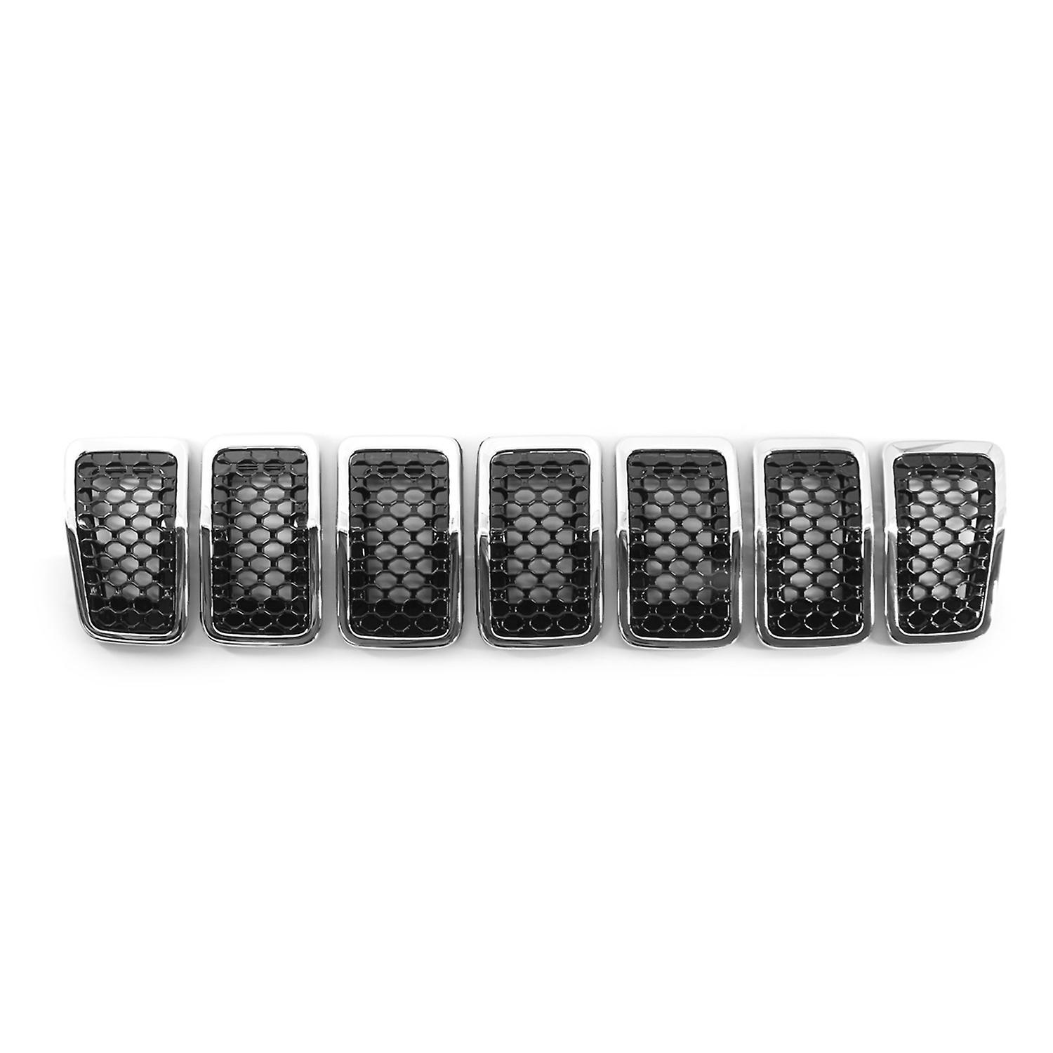 Frontgrill, Sechseckiger Filter, Schwarzes Gitter, Galvanisiert, Zubehörteile