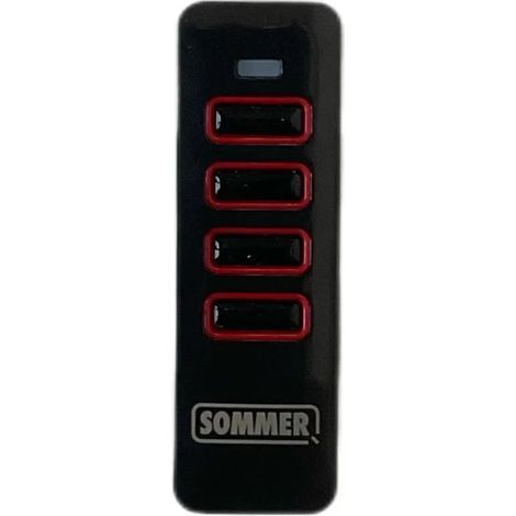 Sommer Pearl Somloq2 Vibe Twin Funkfernbedienung 4018 4019 4018v000 4019v000 T – Tor- Und Garagentorsteuerung, 1 Stück, Schwarz