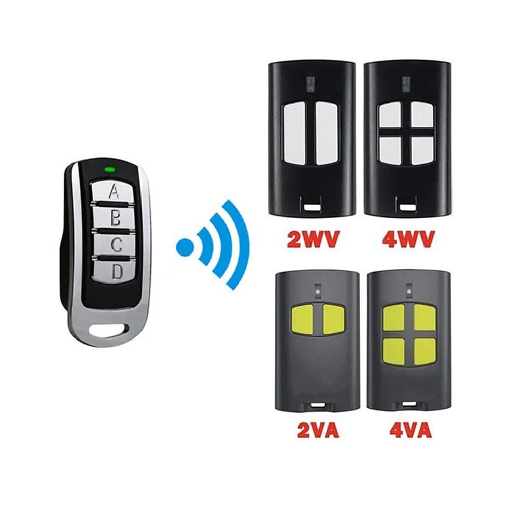 Came Top432na Ev 433,92 Mhz Rolling-code-universalfernbedienung Doorhan Style To.go 2va 4va – Drahtloser Sender Für Garage Und Tor, Schwarz