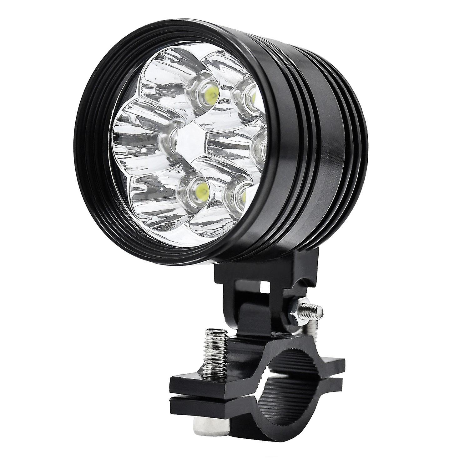 Stück 60w Superweißer Led-motorradscheinwerfer, Staubdicht, Leistungsstarker Projektor, Fernlicht, Antibeschlaglicht