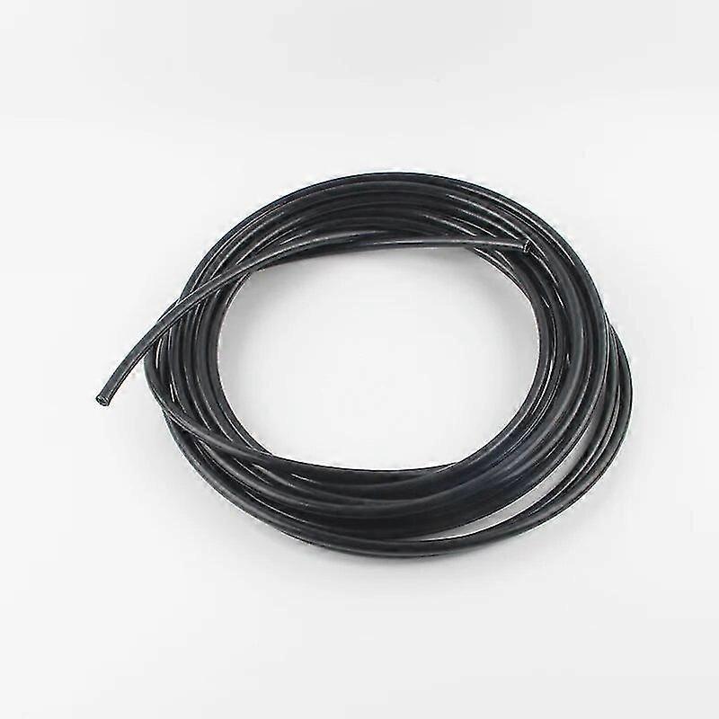 Motorrad An3 5 M/lot Geflochtener Edelstahl-nylon-bremsschlauch Fluid Hydraulik-schlag Ptfe-bremsleitung – Schwarzes Nylon