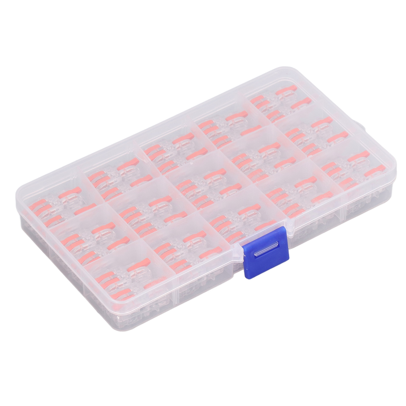 30 Stück Schnellverbinder, Transparente Pc-kupfer-abisolierklemmen, Splitter Df-12