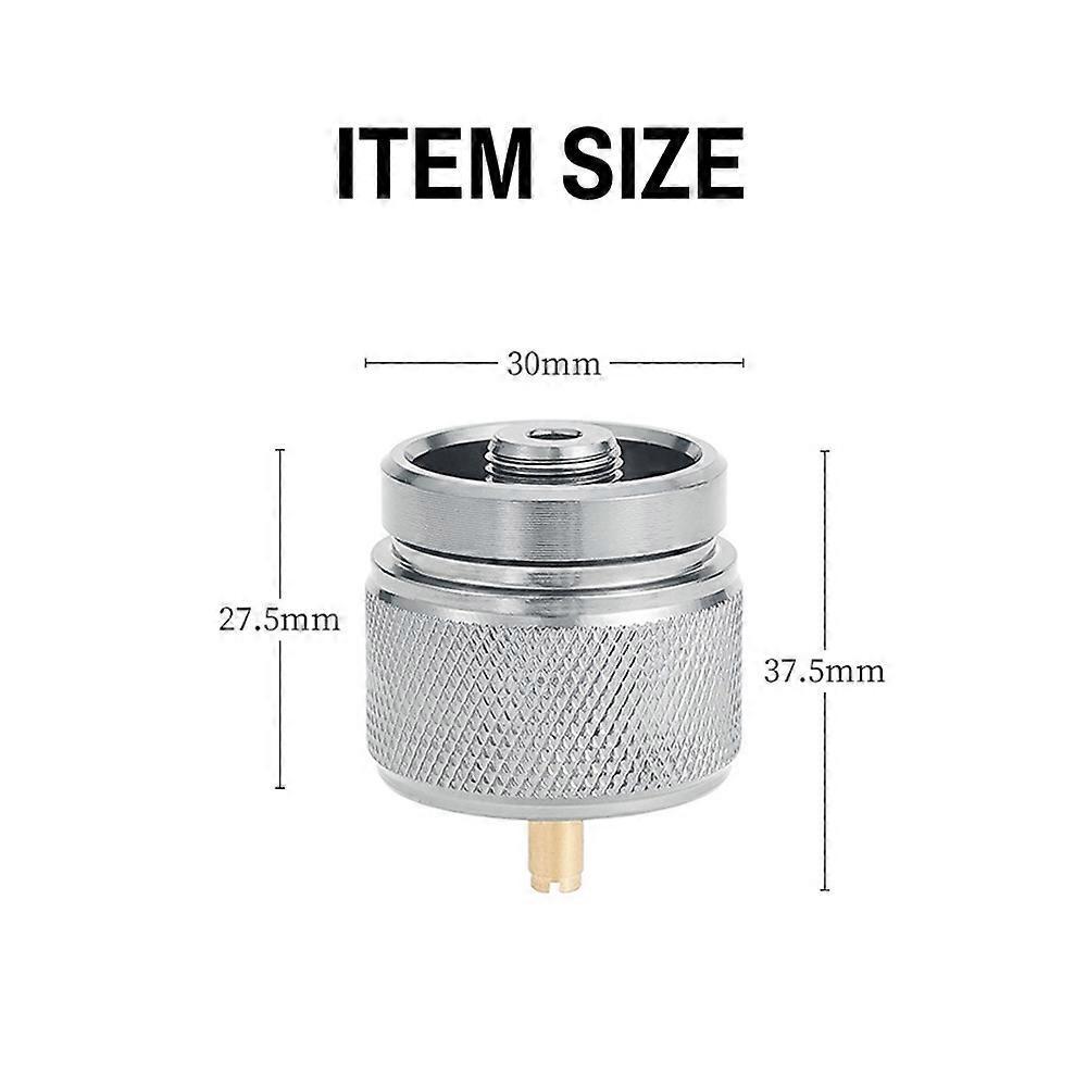 Mapp-schnittstelle Propangastank-konverter Outdoor Camping Picknick Kocher Zubehör Aluminiumlegierung Anschluss