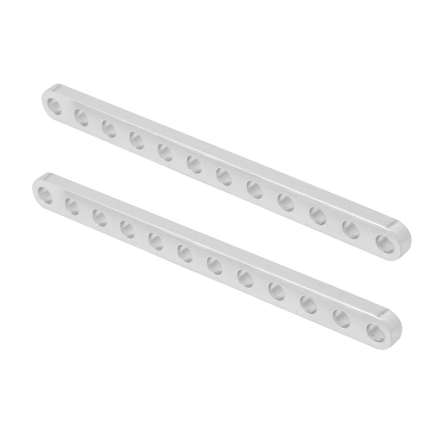 2 Stück Aluminium-strangpressprofil Flachträger 12 Löcher Roboterzubehör 4x8mm 3102-0012-0096