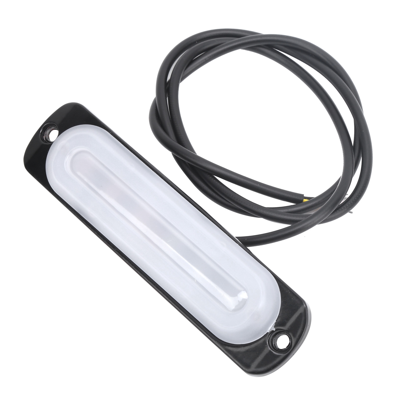 12v 6led Seitenmarkierungsleuchte Mit Blinkendem Warnsignal, Weiß-gelbes Licht Für Auto Und Lkw