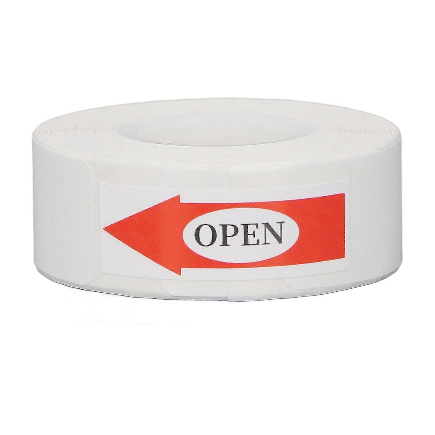 Thermopapierrolle, 200 Blatt, Weiß, 15 X 30 Mm, Tintenloses Druckpapier Mit Rückseitiger Klebefläche