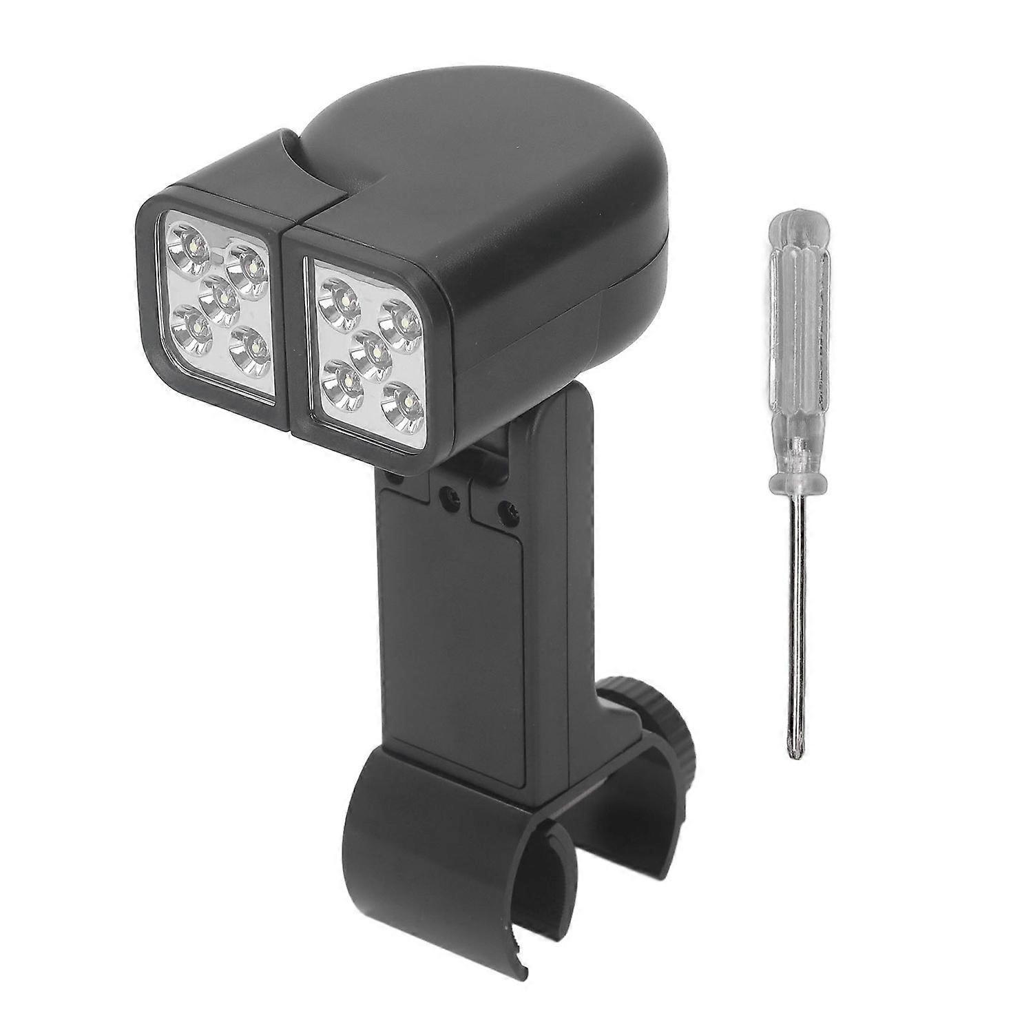 Tragbare, Wasserdichte Led-grillleuchte Für Den Außenbereich, 180°/90° Drehbar, Ideal Für Grillen, Camping, Radfahren Und Nachtbeleuchtung