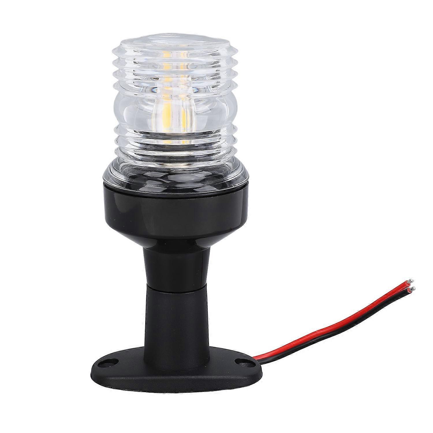 Heckleuchte Für Boote, 5 Zoll, 12–24 V Dc, Weißes Licht, 360° Sichtfeld, 2 Seemeilen, Wasserdicht (ip66), Marine-navigation
