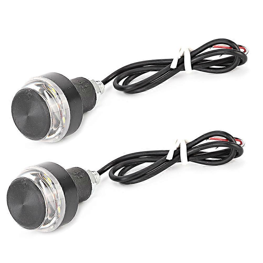 Motorrad-led-lenkerblinker, 12 V Dc, Weiß/gelb, Blinker, Seitenmarkierungsleuchte