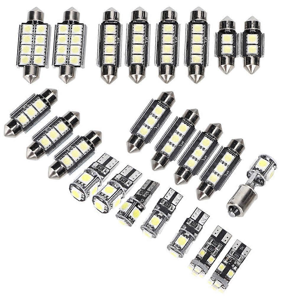 6500k 150lm 12v T10 Smd Led-weißlichtbirne Für Auto-leselampe (23 Stück)