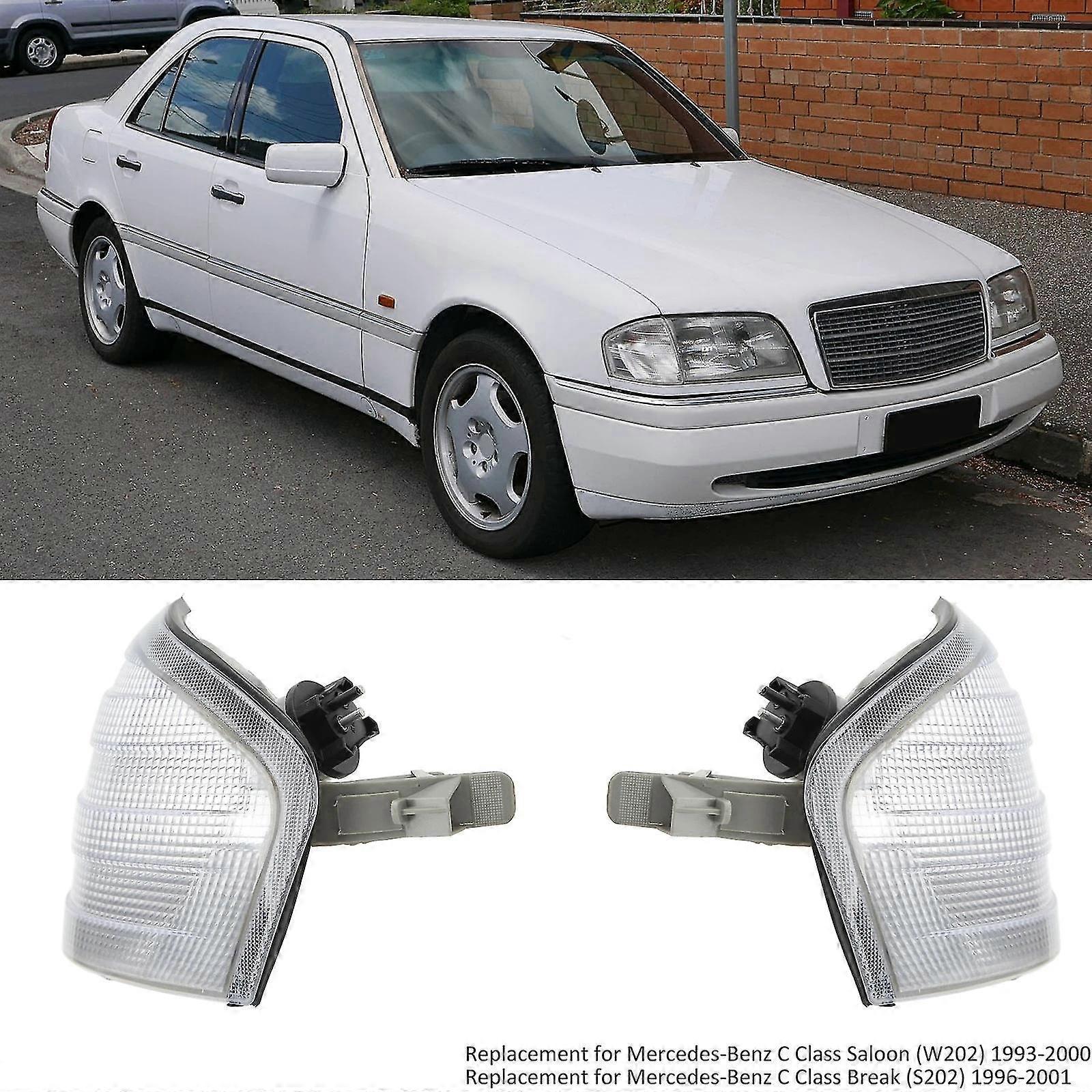 Rechts/links Blinker Vorne Ohne Glühbirne, Blinkerleuchte 2028261043 2028260943 Für Mercedes-benz C-klasse W202 S202 – Rechts