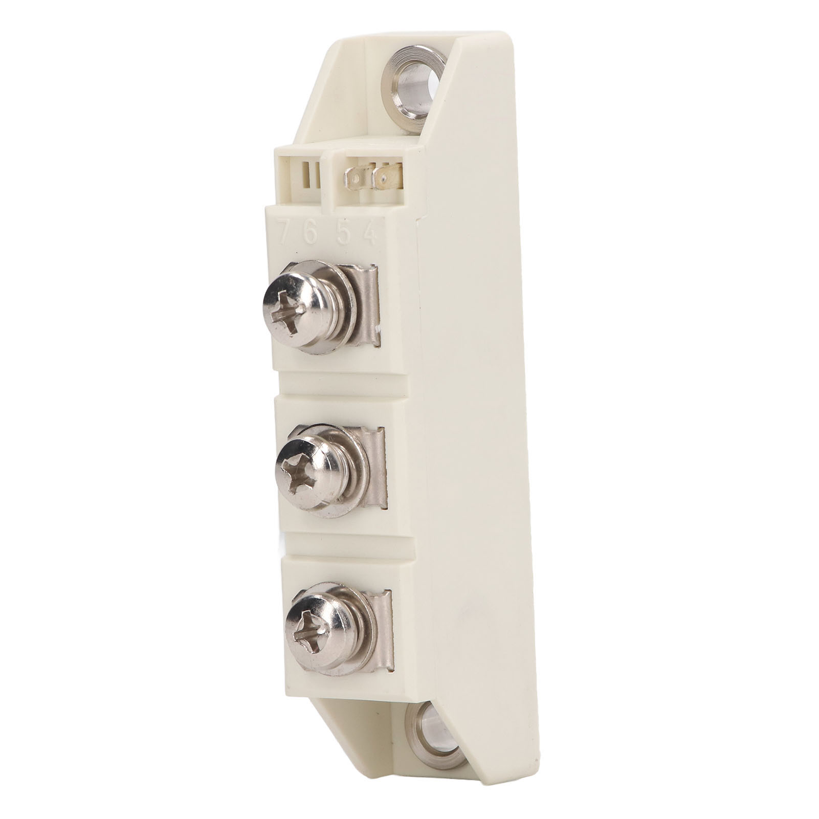 Thyristormodul, 3-polig, Halbgesteuertes Diodenmodul, Silizium-gesteuertes Modul, 1600 V, 57 A, Weiß