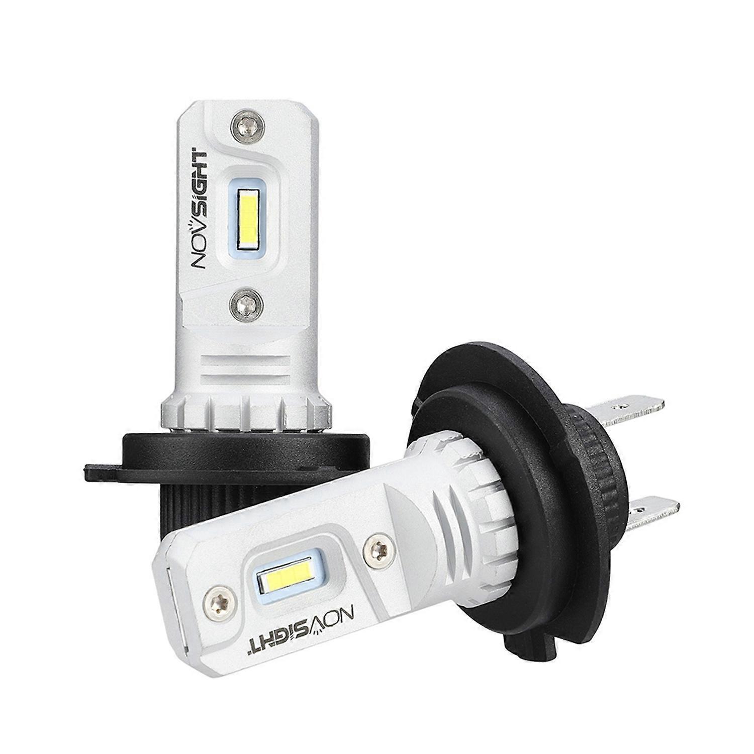 Led-nebelscheinwerfer-set (80 W/birne), Scheinwerferlampen-set (6000 K, Weißes Tagfahrlicht, 1000 Lm/birne), Novsight H7