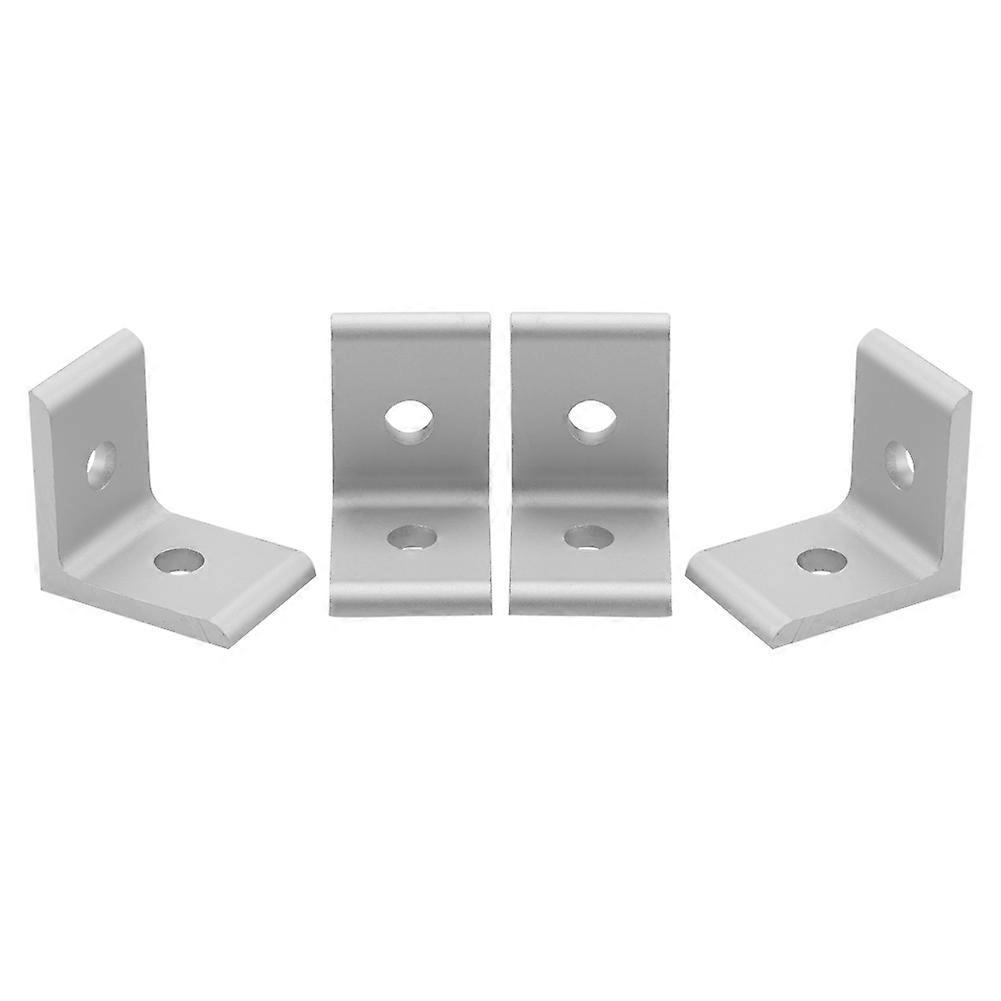 Stück Eckverbinder-winkelverbinder-verbindungsstück Aus Aluminiumprofil (weiß 2020a)
