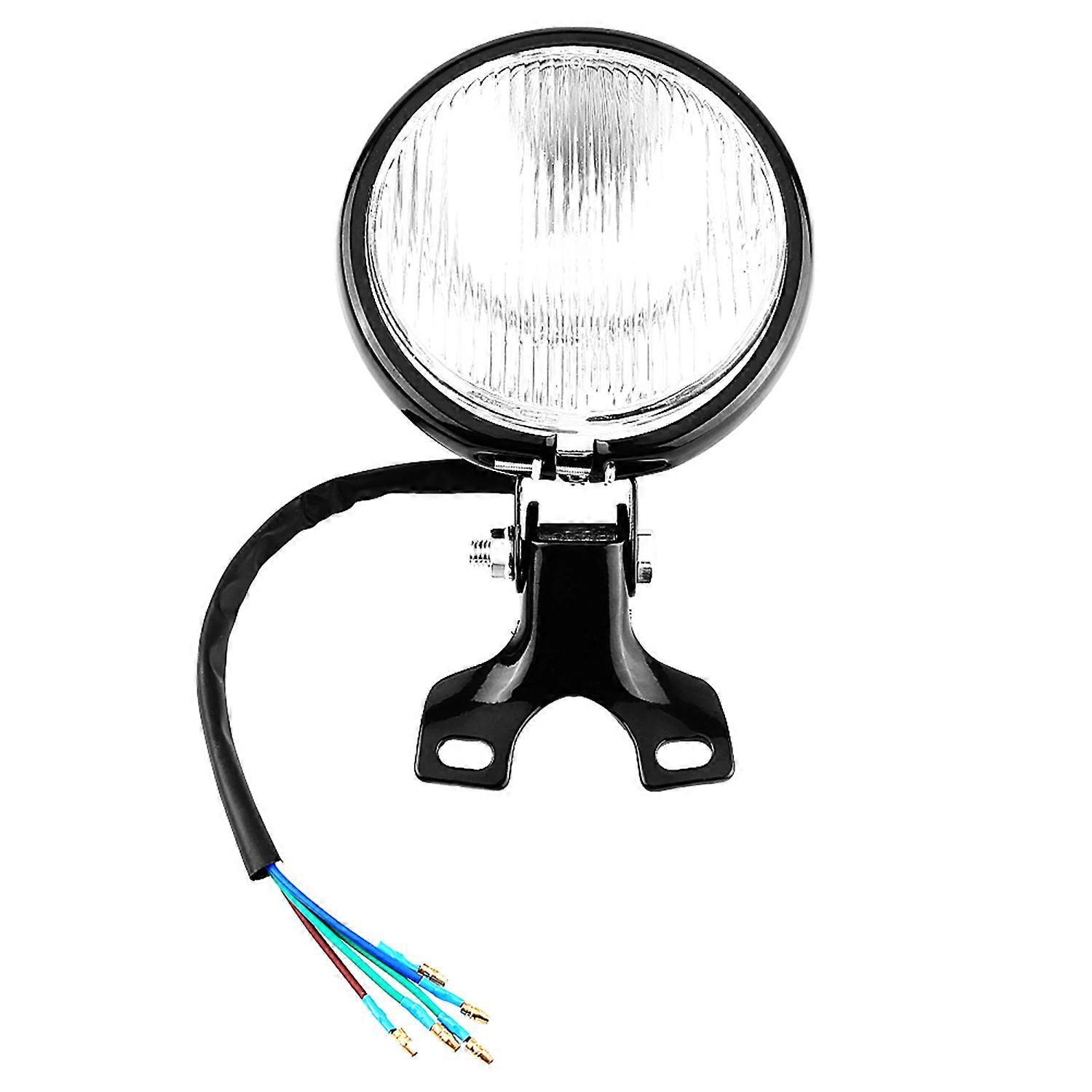 5" Motorrad-scheinwerferlampe Für Yamaha, Kawasaki, Honda, Suzuki Chopper, Rund, Weiß